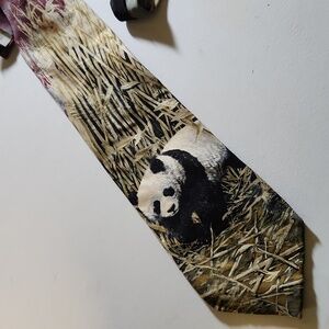 Wembley Panda Endangered Species Tie